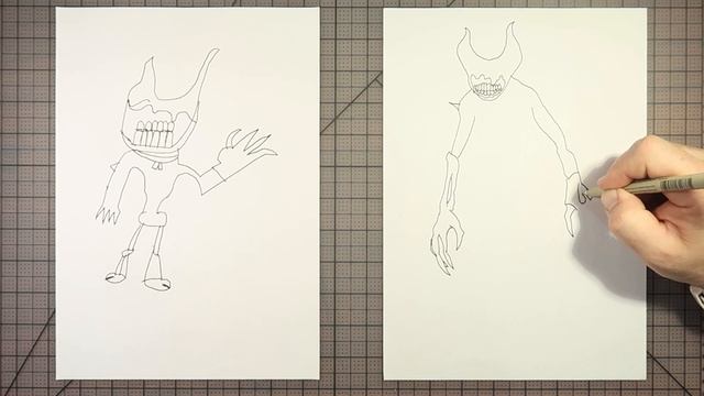 How to draw Ink Demon (Bendy and the Dark Revival) смотреть онлайн