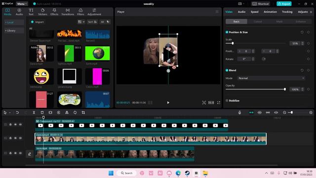 Trendy YouTube Collage Video Edit Tutorial On CapCut PC смотреть онлайн