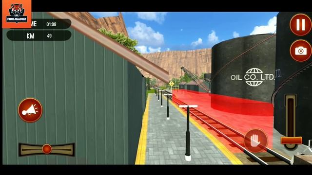 Oil Train Simulator 3D