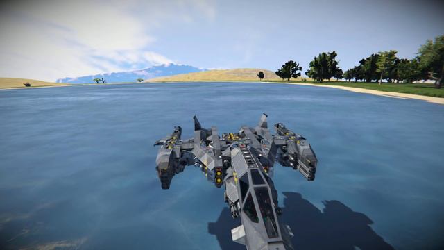 F-56 JAVELIN - Space Engineers (Vanilla) смотреть онлайн