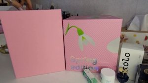 Распаковка весеннего бокса от Золотого яблока ?