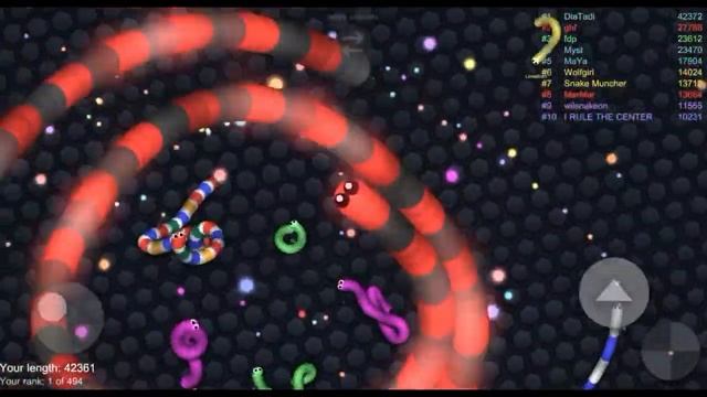 Slither.io - SCORE +100,000 BEST, FUNNY GAME! Epic Slitherio Gameplay #4 смотреть онлайн