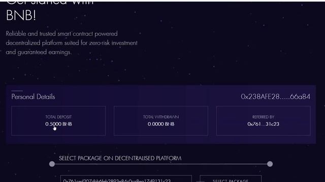 Как вывести из Nihao BNB Заработал за 2-е суток больше 100%