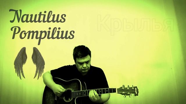 Крылья (Наутилус-Помпилиус). Кавер под гитару. смотреть онлайн