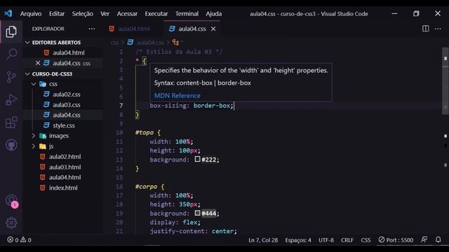 Curso de CSS3 Aula 04 background-image, linear-gradient, radial-gradiant, border, box-model смотреть онлайн