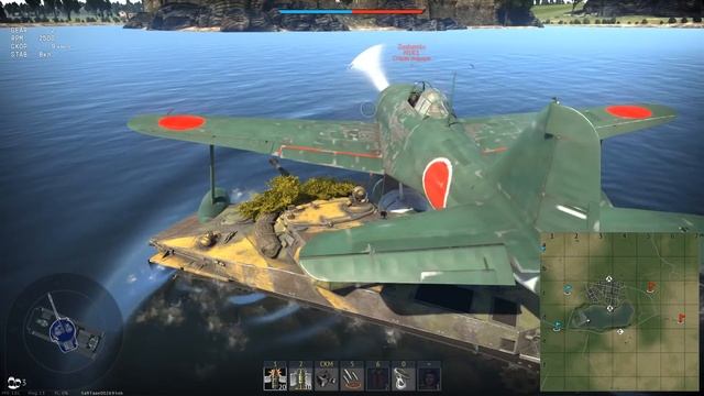ПРОВЕРКА МИФОВ WAR THUNDER #12 | СКВОЗЬ ЛОПАСТИ ВЕРТОЛЕТА | ГИДРОПЛАН VS ПЛАВАЮЩИЙ ТАНК смотреть онлайн