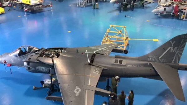 Harrier engine replacement