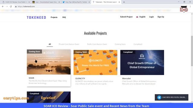 SOAR ICO Review - Soar Public Sale event and Recent News, Updates from the Team смотреть онлайн