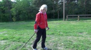 Как правильно ходить с палками