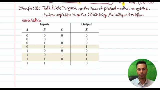 [0x02] - How to draw circuit design and Boolean expression out of given truth table -Sum Of Product смотреть онлайн