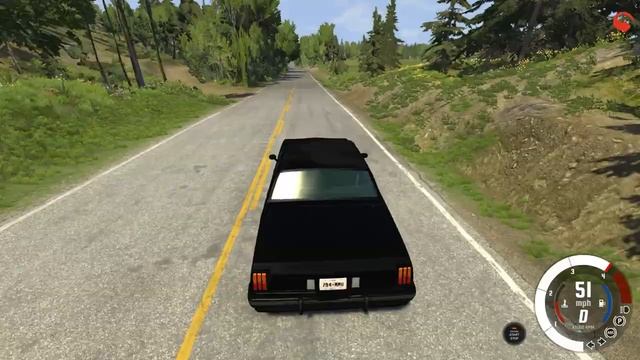 BeamNG – Oldsmobile Delta 88 Crash Test смотреть онлайн