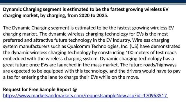Wireless EV Charging Market worth $407 million by 2025 смотреть онлайн