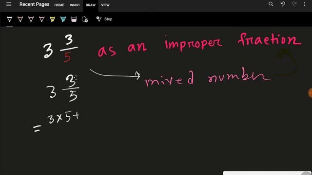 3 3/5 as an improper fraction||What is 3 and 3/5 as an improper fraction смотреть онлайн