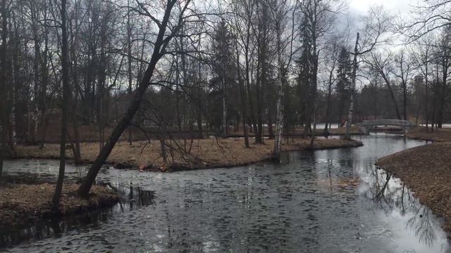 Гатчинский парк. Водный лабиринт. 1/2 часть. 09.04.2016, 13:36 смотреть онлайн
