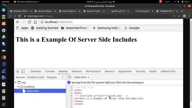 OWASP 17-SSI & SSRF смотреть онлайн
