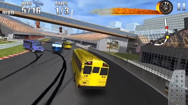 Bus derby gameplay | offline game | racing game смотреть онлайн