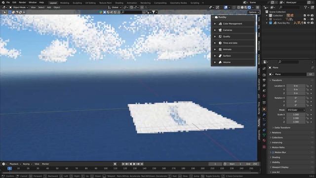 Pure-Sky Pro 6.0.21_ Release!_Blender 3.4.1 "Cycles". смотреть онлайн
