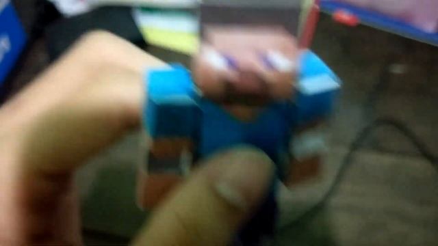 papercraft minecraft mini - Bendable Steve - paper doll | mimi channel смотреть онлайн