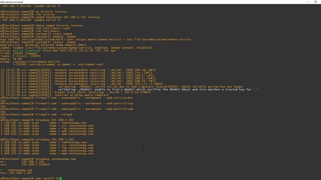 INSTALACION PASO A PASO SERVIDOR WEB Y CRON (APACHE) CENTOS 8 смотреть онлайн