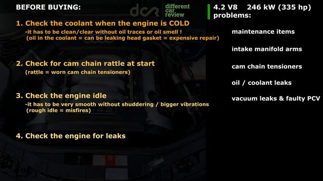 Audi A8 D3 - V8 Petrol Engine Issues (4.2 / 4.2 FSI) 2002-2009 смотреть онлайн