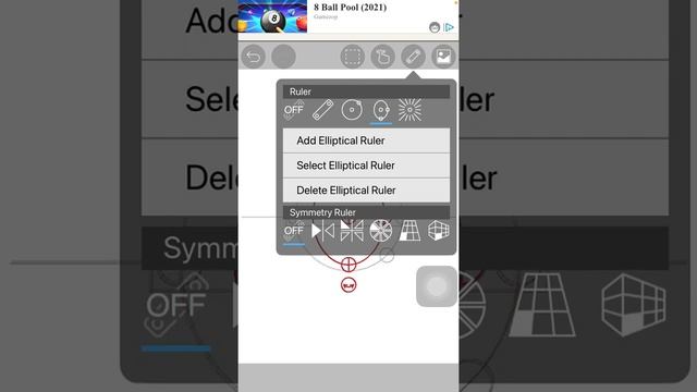 How to use the ruler on ibisPaint X? смотреть онлайн