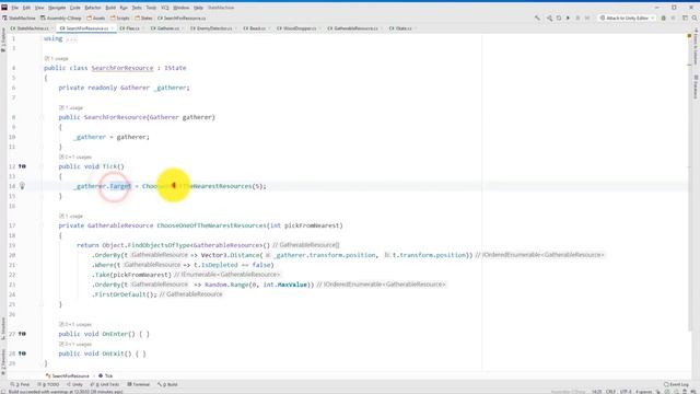 Unity Bots with State Machines - Extensible State Machine / FSM смотреть онлайн