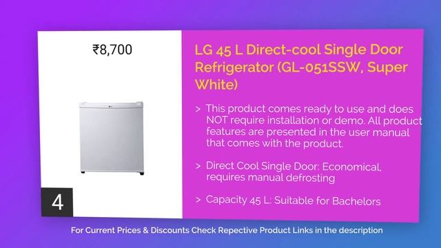 7 Best Mini Refrigerators in India | 2018 смотреть онлайн