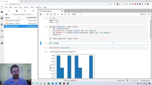 Generating and Visualizing Random Numbers - Python - Lab Exercise Solutions смотреть онлайн