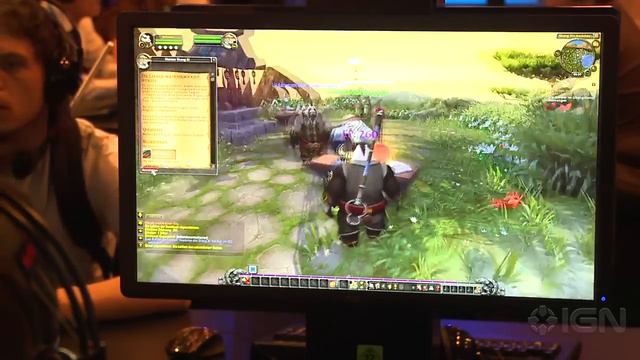 World of Warcraft: Mists of Pandaria Punching Bag Training - Gamescom 2012 смотреть онлайн