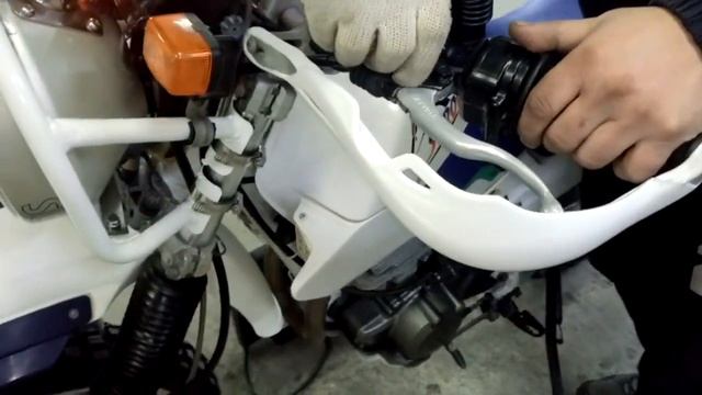 YAMAHA SEROW 225, 1994 год смотреть онлайн