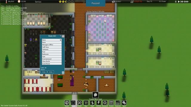 RUNNING TRACK - Rec Center Tycoon #7 смотреть онлайн