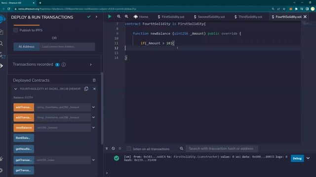 Solidity - Contract Inheritance & Override Functions - DIY#11 смотреть онлайн
