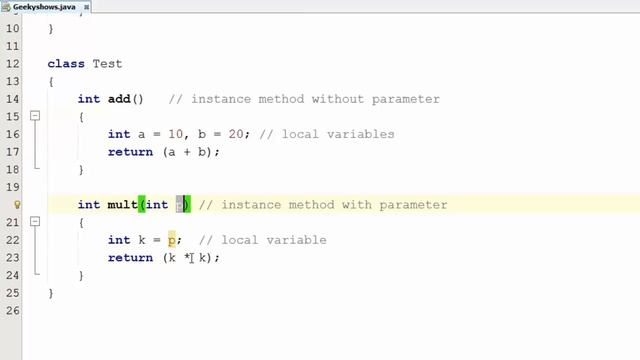 59. Instance Method returning value in Java Programming (Hindi) смотреть онлайн