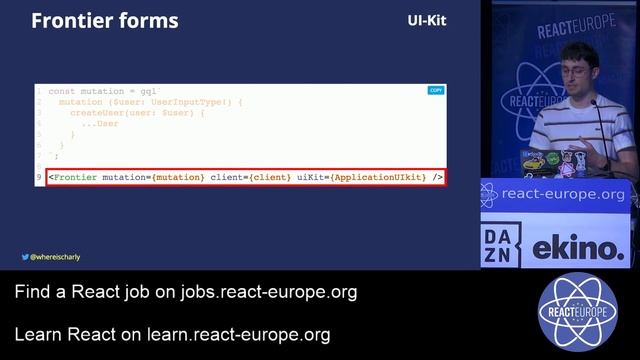 Build forms with GraphQL - Charly Poly aka @whereischarly at @ReactEurope 2019 смотреть онлайн