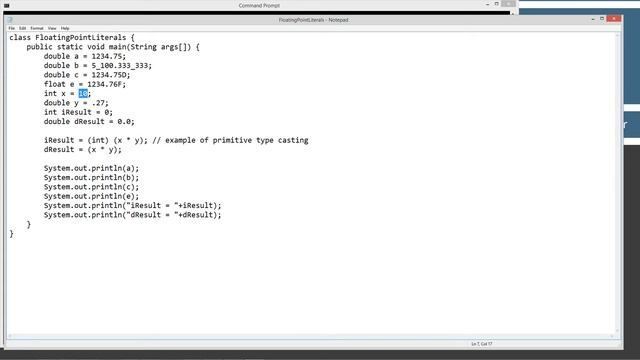 Learn Java Programming - Floating-point Literals смотреть онлайн
