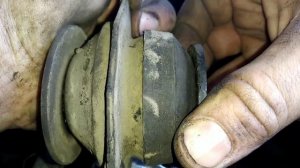 замена подушки КПП пассат б3.