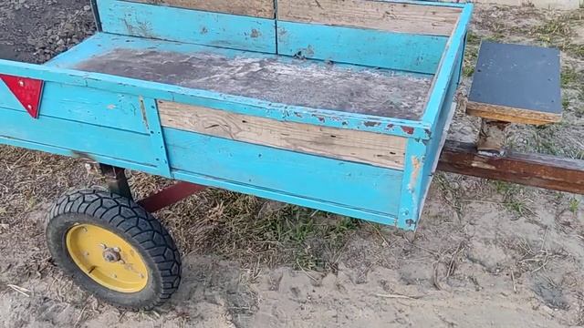 Сделал сам прицеп самосвал для мотоблока! смотреть онлайн