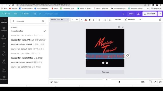 How to create a handwritten 3D logo on Canva смотреть онлайн
