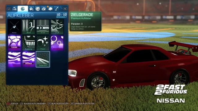 Rocket League ’99 Nissan Skyline | deutsch | german | Test | Review | смотреть онлайн