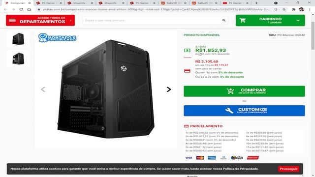 COMPUTADOR MANCER HOME HM130, AMD ATHLON 3000G, 8GB DDR4, SSD 120GB смотреть онлайн