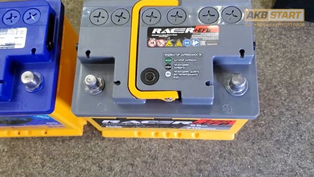 Аккумулятор Racer EFB. Аккумулятор АКОМ EFB. Реальные характеристики . Сравнение. смотреть онлайн