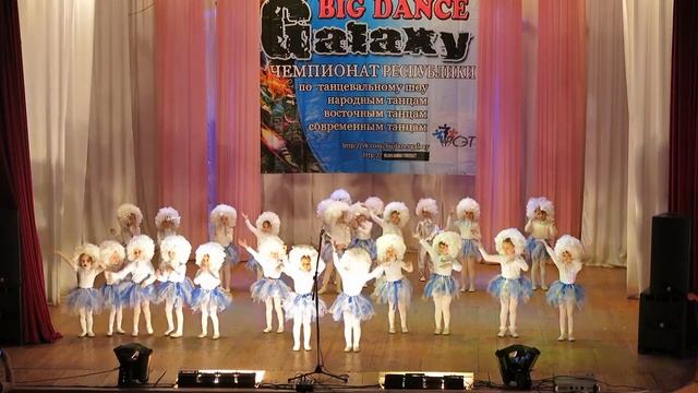 МАЛЕНЬКИЕ ЗВЕЗДЫ, танец "Тучка" коллектив "КАЛИБРИ" ФСЭТ Алчевск Чемпионат «BIG DANCE GALAXY-2018» смотреть онлайн