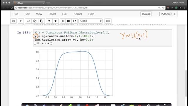 Code Snippet K-S Test смотреть онлайн