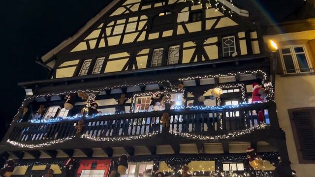 The Capital of Christmas🎅🏻🎄: Strasbourg 🇫🇷 France | Strasbourg Christmas Lights Magic in 2023 смотреть онлайн