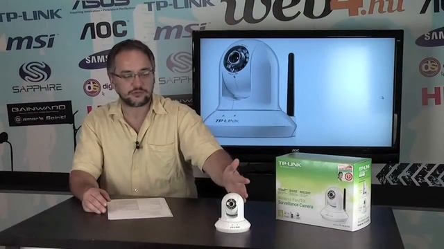 TP-LINK TL-SC4171G Wireless IP Kamera Teszt