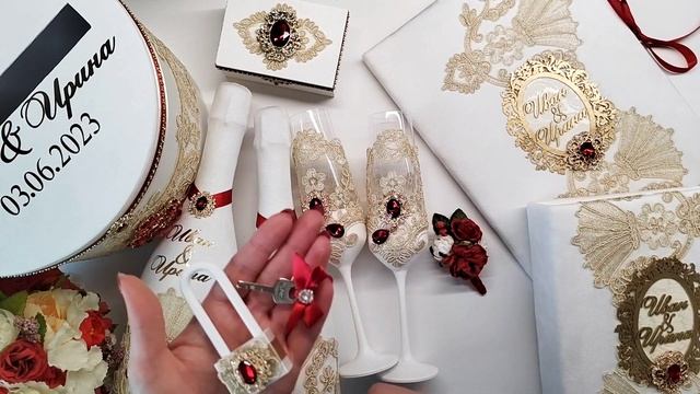Обзор свадебного набора аксессуаров смотреть онлайн