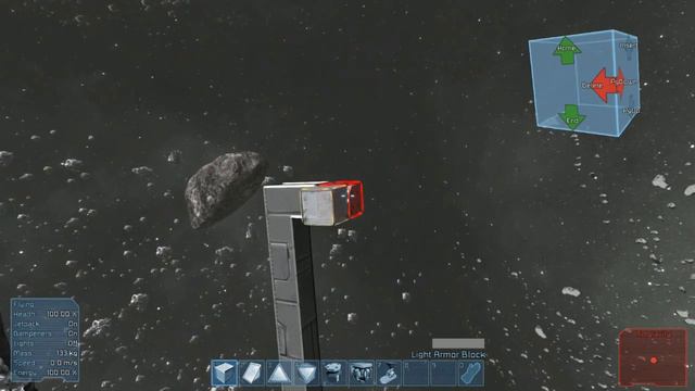 Space Engineers Motor and Piston Door Tutorial смотреть онлайн