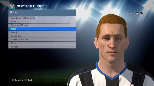 PES 2016 - Jack Colback face build смотреть онлайн