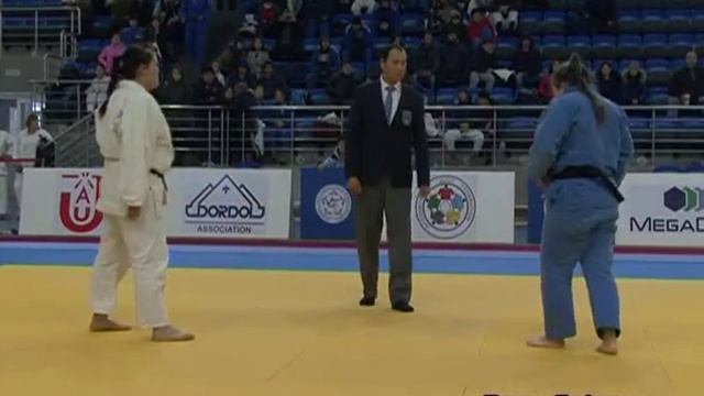 Спорт. Дзюдо. Чемпионат Кыргызстана-2017. +78 кг 1\4 Жайчибекова К.-Миналиева Д. смотреть онлайн