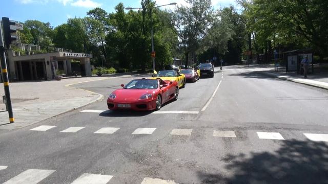 [4k] ALL OUT LaFerrari Aperta, Ferrari F40 and LaFerrari in Sweden 70 year celebration in Stockholm смотреть онлайн